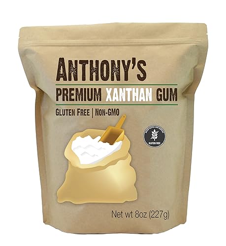 Anthony's Premium Xanthan Gum, 8 Ounce, Made in the USA, Gluten Free, Keto Friendly