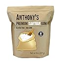 Anthony's Premium Xanthan Gum, 8 Ounce, Made in the USA, Gluten Free, Keto Friendly