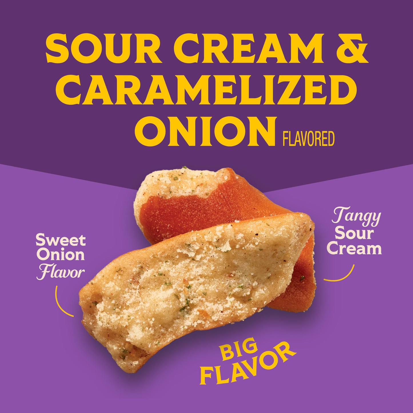 Snyder's of Hanover Sour Cream & Caramelized Onion Pretzels, 11.25 Oz Bag