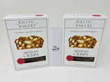 Artisan Crisps Crackers Bundle Tart Cherry Cacao Nib & Almond 5oz 2 PACK
