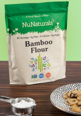 NuNaturals Bamboo Flour, 12 oz. (2-Pack)
