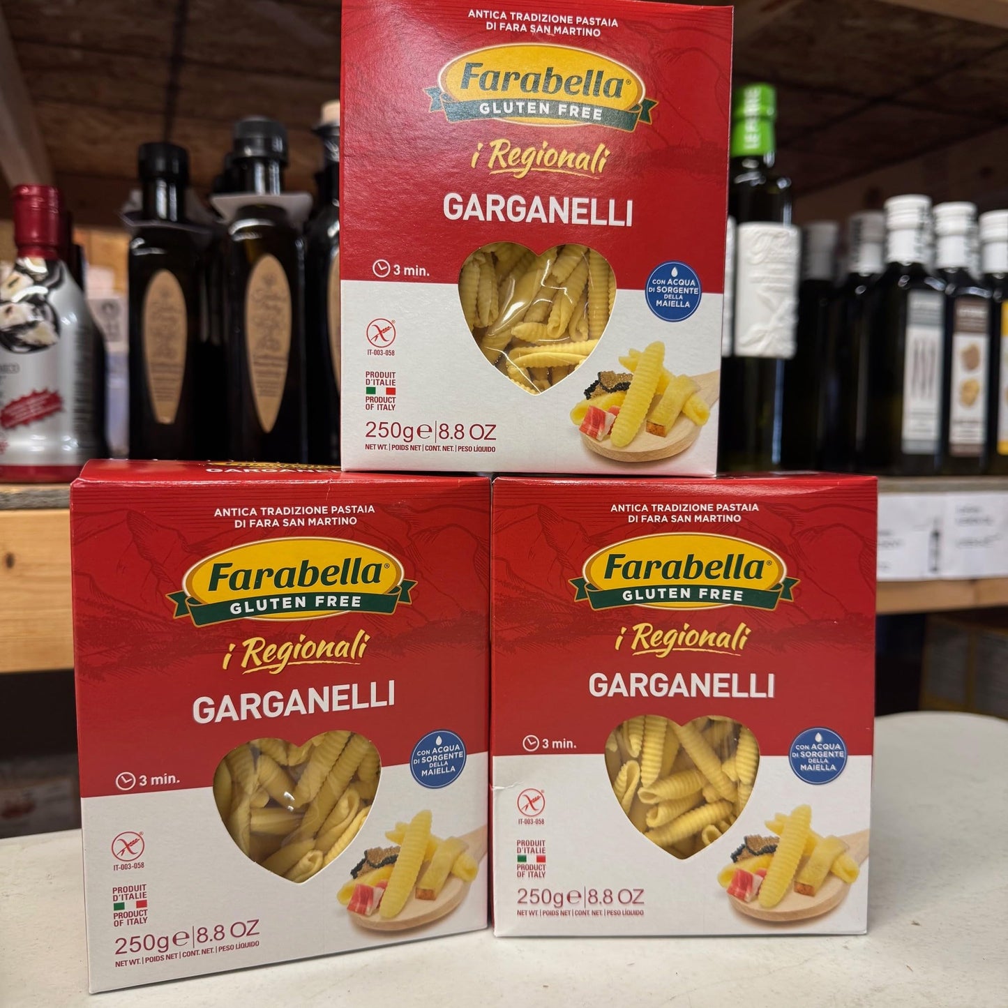 Gluten Free Garnanelli