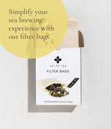 Art of Tea | Organic Happy Tea | Organic Green Tea | 12 Pyramid Tea Bags Sachets