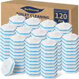 Swilsweep 120 Count Toilet Bowl Wand Refills, Disposable Toilet Cleaner Refills, Disposable Wand Heads Compatible with Clorox and The Most Toilet