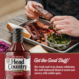 Head Country Bar-B-Q Sauce, Original, 40 Ounce (Pack of 6)