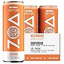 ZOA Zero Sugar Energy Drinks - Wild Orange | Healthy Energy Formula with Natural Caffeine, Daily Vitamin C, Essential B-Vitamins | Gluten-Free, Keto