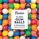 Gumballs 1/2 Inch - 3 Pound Bulk Bag - Gum Balls For Gumball Machine - Gumballs Bulk - Assorted Fruit Flavor - Bubble Gum