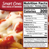 Smart Ones Three Cheese Ziti Pasta Marinara with Mozzarella, Monterey Jack & Parmesan Cheeses Frozen Meal, 9 oz Box