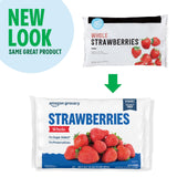 Amazon Grocery, Whole Strawberries, 16 oz, Frozen (Previously Happy Belly, Packaging May Vary)