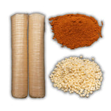 Bearded Butchers Southwest Taco Bratwurst DIY Kit - Make Flavorful Brats at Home - Includes Taco Seasoning, High Temp Pepper Jack Cheese, and 32mm