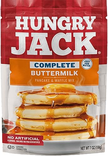 Hungry Jack Buttermilk Pancake Mix, 7 Ounce (Pack of 12)