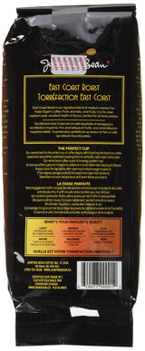 Jumping Bean Organic East Coast Roast Whole Bean Coffee, 454 GR