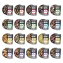 Tiesta Tea - Discovery Sampler Dry Flight Set, Loose Leaf, High to No Caffeine, Hot & Iced Up to 200 Cups, Tea Variety Pack with Green, Herbal, Black
