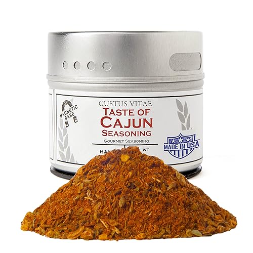 Taste of Cajun | Gourmet Seasoning | Non GMO, All Natural | Artisanal Spice Blend | Handmade in USA in Small Batches | Ultra Premium Spices & Herb Mix