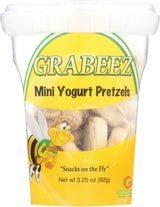 Grabeez Snack Cups Pretzel Yogurt Mini, 3.25 oz