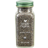 Simply Organic Poppy Seed Whole, Organic, 3.38 Ounce
