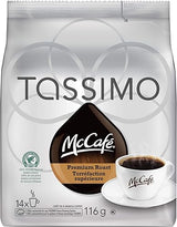McDonalds McCafé Tassimo Premium Roast Coffee T-Discs, 14-Count