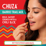 CHUZA Barrio Trail Mix - Spicy Crunchy Snack with 100% Mexican Spices - Peanuts, Corn Nuts, Almonds, Pepitas, Corn Sticks & Sesame Chips - High