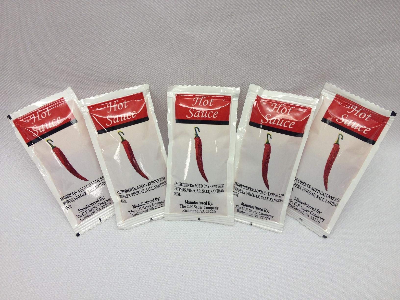 Commodity Dressing Hot Sauce, 7 Gram -- 200 per case.