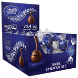Lindt Chocolate Lindor Truffles, Dark Chocolate, Great for Holiday Gifting, 60 Count(Pack of 1)