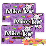 Mike and Ike Easter Treats, Chewy Assorted Fruit Flavored Candy for Baskets, Egg Hunts and Parties, Pack of 3