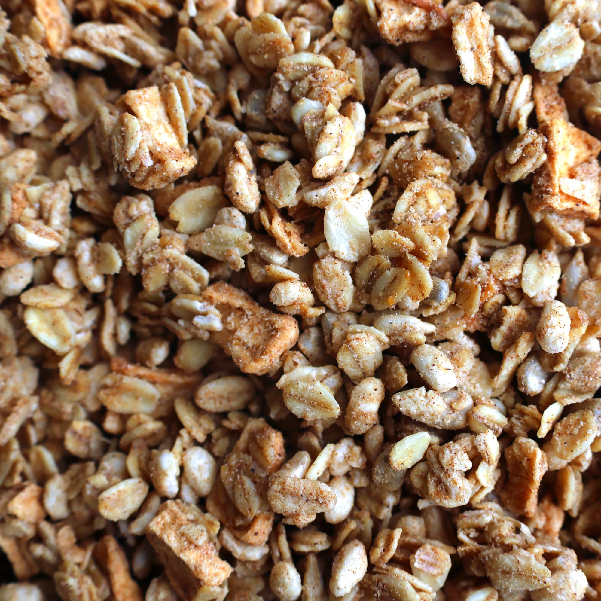 Grandy Organics 10lb Bulk Apple Crisp Granola - Certified Organic & Low Sugar Granola - 6g Protein - Non GMO & Dairy Free - Oats, Apples, Sunflower