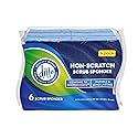 Ditto Non-Scratch Scrub Sponges (6 Pack) - Durable and Long Lasting - Safe On All Surfaces…
