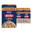 Barilla Whole Grain Rotini Pasta, 16 oz. Box (Pack of 12) - Non-GMO, Made With 100% Whole Grain Durum Wheat - Great Source of Fiber