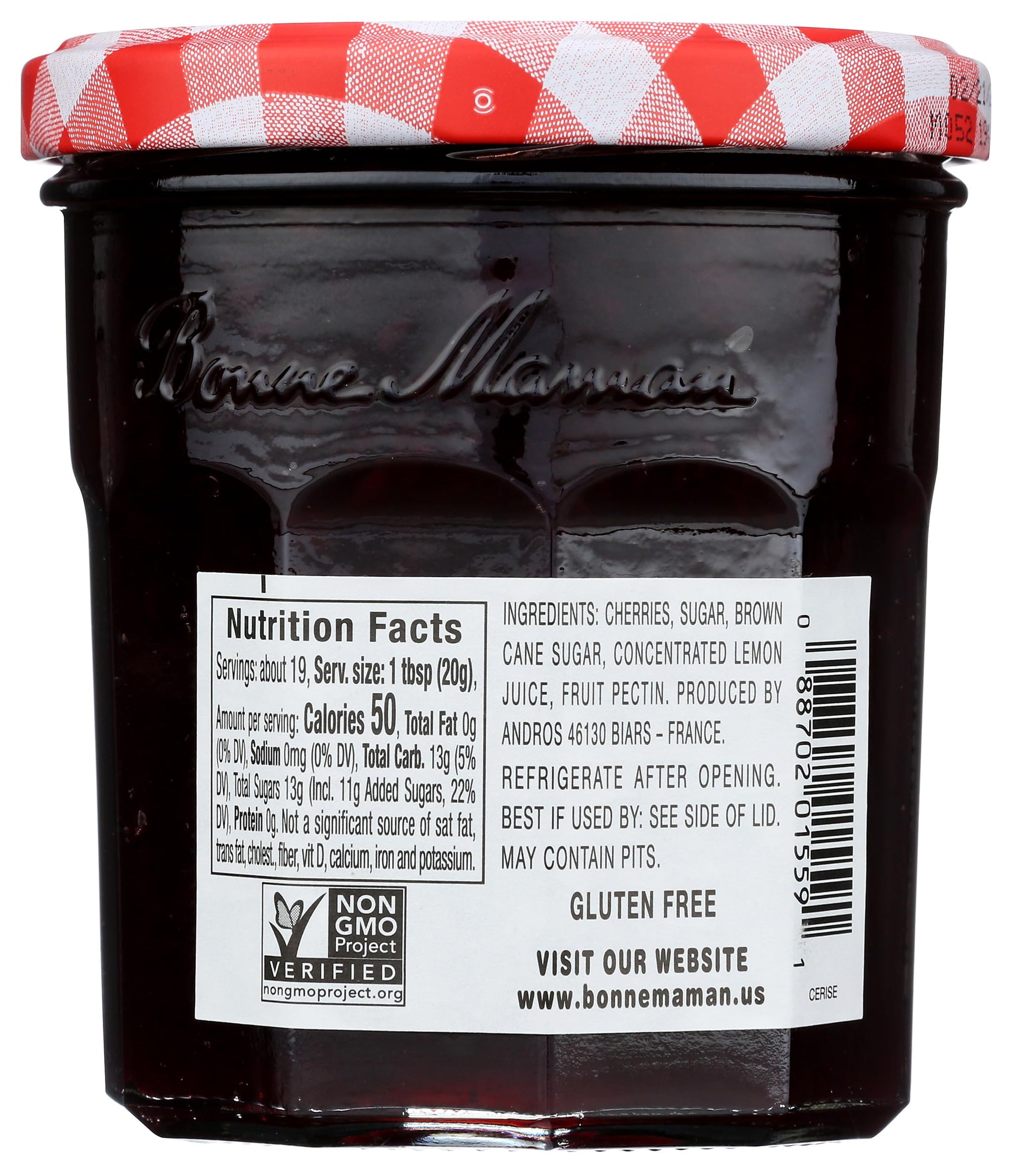 Bonne Maman Cherry Preserves, 13 Oz