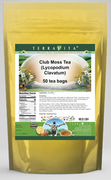 Club Moss Tea (Lycopodium Clavatum) (50 tea bags, ZIN: 511745)
