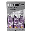 Bolero- Sugar Free Drink Mix Packets Plum Fruit Flavors | Powdered Flavored Water Packets | 36 Singles Sticks On The Go Packets