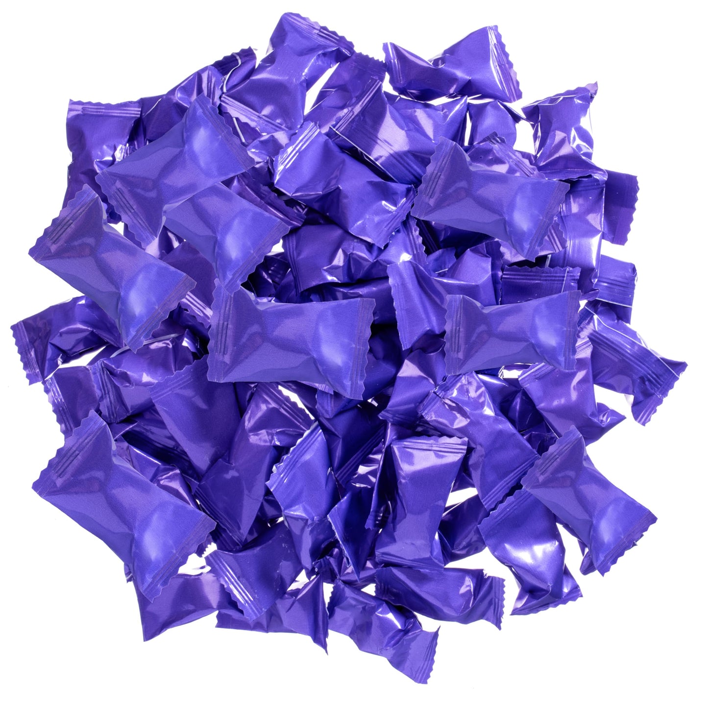 Candy Envy - Purple Wrapped Buttermints - 13 oz. Bag - 100 Individually Wrapped Violet Candy Mints