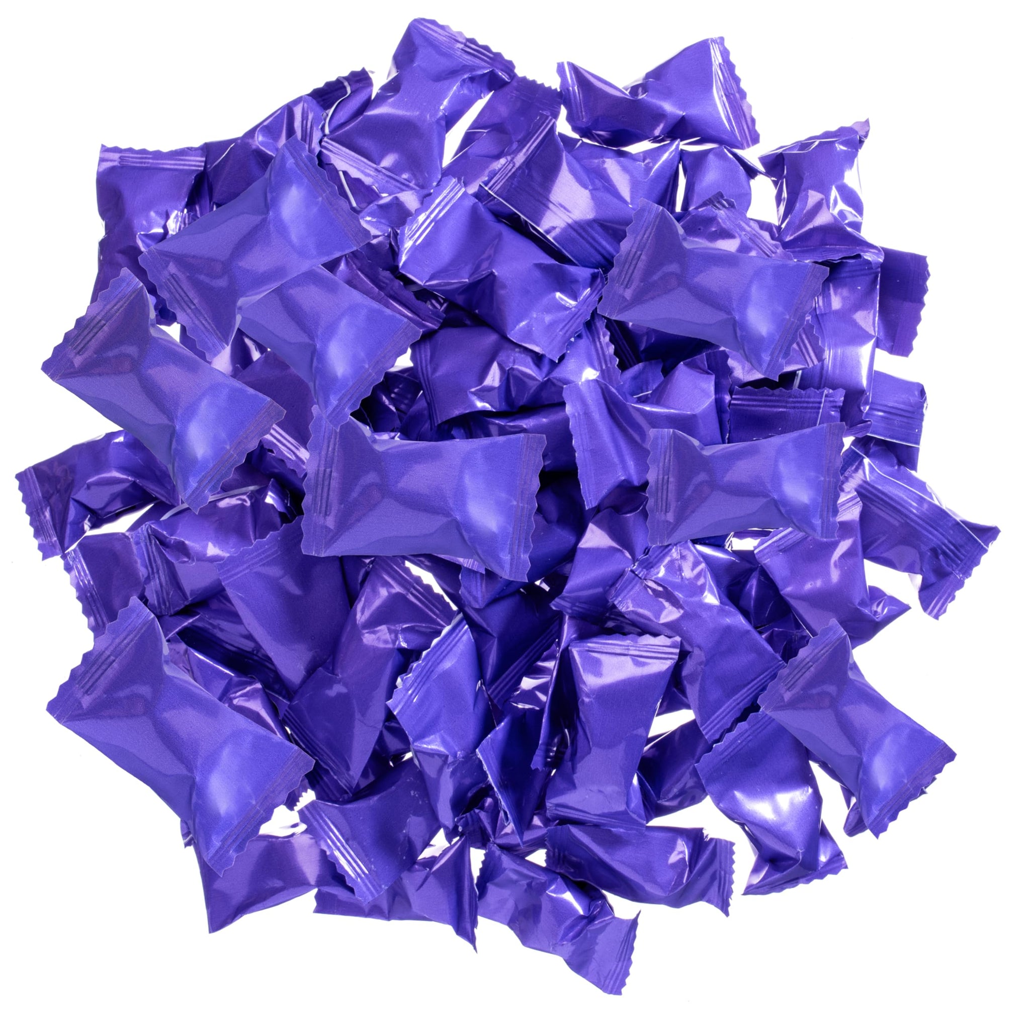 Candy Envy - Purple Wrapped Buttermints - 13 oz. Bag - 100 Individually Wrapped Violet Candy Mints