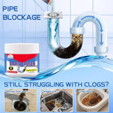 Crystal Lye Drain Opener, Pure Sodium Hydroxide Pellets Powerful Clog Remover for Bathroom & Kitchen Sinks, Drains & Shower Pipes - Pipe-Safe