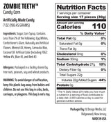 Zombie Teeth Candy Corn Fun Unique Halloween Candy Gag Gift for Birthday Girls, Boys, Kids & Teens (7 Ounces)
