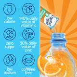 Crystal Light Immunity Support Orange Tangerine natural flavor with other natural flavor Powdered Drink Mix, .07 oz Packets, 10 per Box