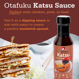 Otafuku Japanese Tonkatsu Sauce, Rich and Savory Katsu Sauce for Japanese Fried Pork Cutlets, Gluten Free and Vegan (14 Ounces)
