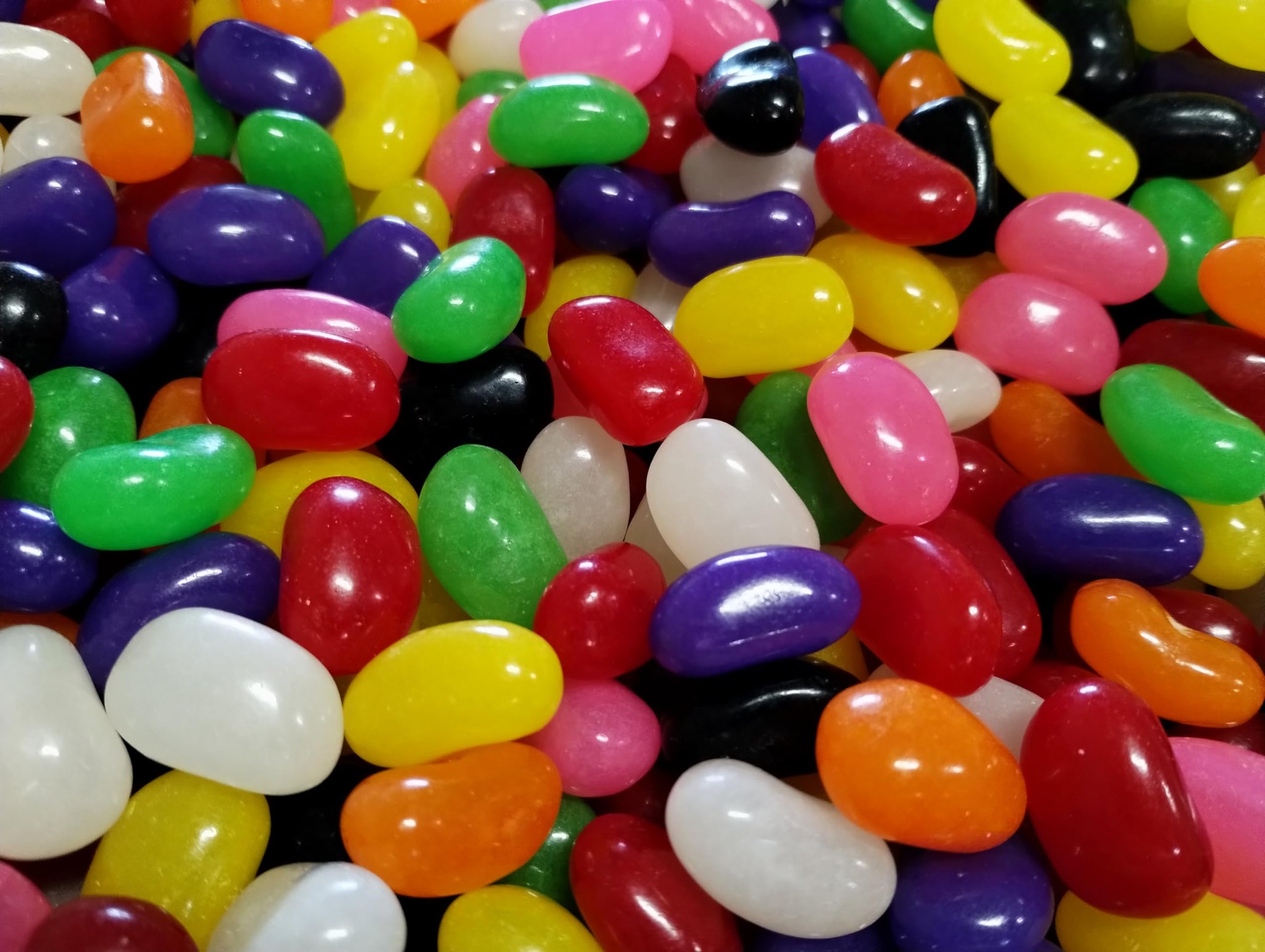 Assorted Fruit Jelly Beans - 2 lb Bulk Bag - Classic Chewy Candy in Mixed Fruit Flavors - Perfect for Parties, Candy Buffets, Easter Baskets, Offices