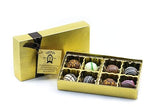Mignon Chocolate elite luxury chocolate Truffles Collection - Handmade Gourmet Dark Chocolate Candied (Truffles, 8 Piece)