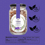 Gourmanity Violet Flavor Honey Lozenges Made with Real Honey and Natural Violet Flavor, Luxury French Candy, Great for Soothing your Throat, 8.8oz Jar