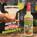 ASS KICKIN' - Margarita Mix with Habanero Pepper - 26oz. - Perfect Spicy Margarita Mix - Just Add Your Favorite Tequila, Pour into Your Marg Glasses