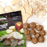 Brothers All Natural Freeze Dried Fruit Crisps, Fuji Apple, 1 Oz (Pack of 8), Made with 100% Fruit, Gluten Free, Soy Free, Vegan, Healthy Snack
