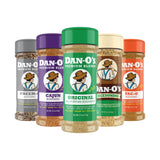 Dan-O’s All Star Seasoning Variety Pack - 5 Bottle Set - Original, Cheesoning, Preem-O, Cajun & Tac-O - All Purpose Spice Blends for Meat, Seafood
