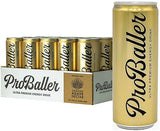 ProBaller Clean Energy Drink - Athlete-Grade Energy for Focus & Performance, Sweetened with Organic Agave, NSF Certified for Sport, Natural Caffeine