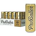 ProBaller Clean Energy Drink - Athlete-Grade Energy for Focus & Performance, Sweetened with Organic Agave, NSF Certified for Sport, Natural Caffeine