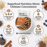 Superfood Vegan Oatmeal Classic Cinnamon - 9.12 Oz - Pack of 1 - Cereal Oatmeal for Breakfast - Oatmeal Instant Protein Cereal - Ebt Eligible Food