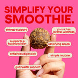 The Bomb Co. Blender Bomb, The OG, Superfood Smoothie Mix with Chia Seeds, Hemp Seeds, Flax Seeds, Sea Salt, & Amino Acids for Gut Health, Gluten