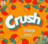 Crush Orange Soda, 12 fl oz, 24 pack