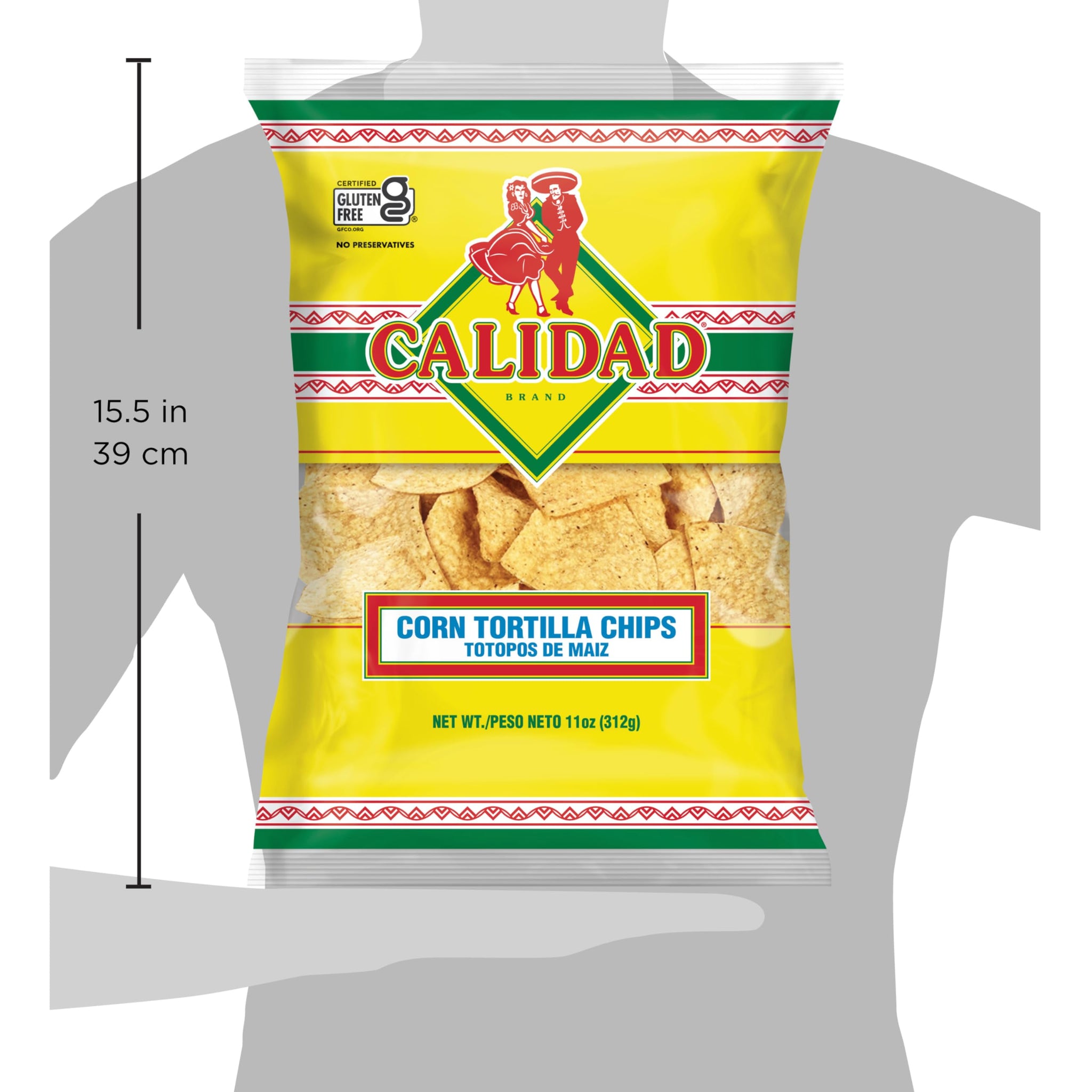 Calidad Corn Tortilla Chips, 11 Oz