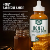 Lillie's Q Honey Barbecue Sauce, Naturally Sweetened with Honey & Date Syrup, No Refined Sugar, BBQ Sauce for Ribs, Chicken Wings, Grilling & Dipping